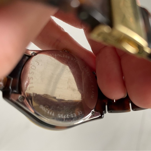 Fossil Stella Multifunction Tortoise Resin Watch - Picture 8 of 13